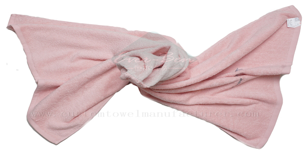 China Bulk Custom zero twist cotton face towels supplier